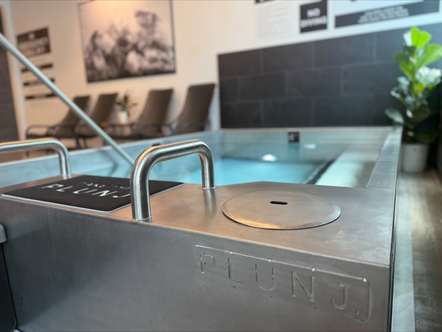 PLUNJ Logan cold plunge pool